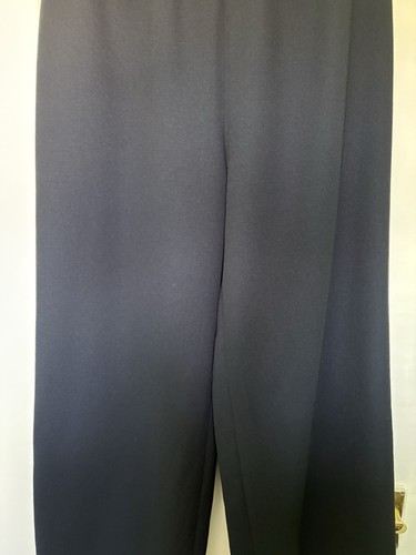 Elvi navy wide - wide, trousers
