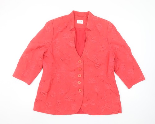 Elvi women red jacquard - elvi, women's
