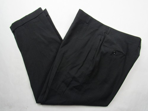 Vtg 1960s black - black, wool