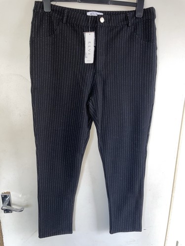 Women elvi black pinstripe - elvi,
