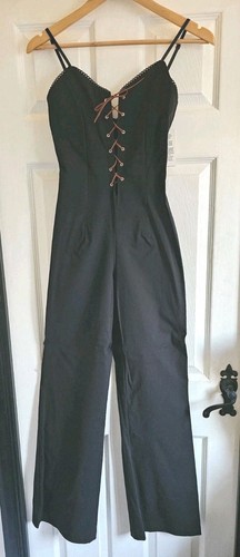 Vintage black catsuit - vintage, jumpsuit