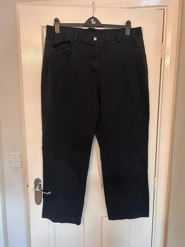 Elvi black cotton stretch - black,