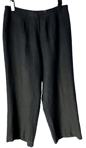Elvi black size pants linen - elvi,