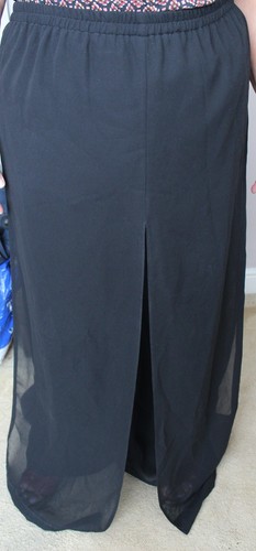 Elvi black elasticated