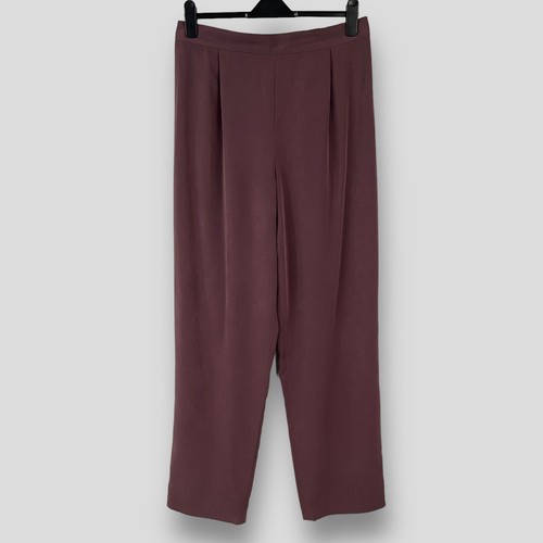 Elvi womens plum pleated wide - elvi,